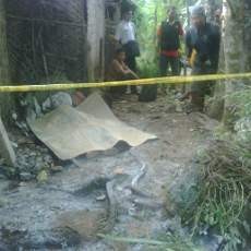 Seorang Kakek Renta Ditemukan Bersimbah Darah