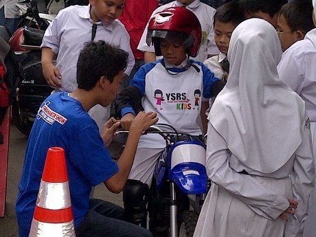 10 Tahun Mio, Yamaha Sambangi Sekolah-sekolah
