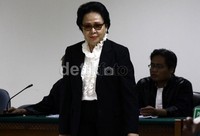 Dalam persidangan tersebut, jaksa mendakwa eks Direktur Bina Pelayanan Medik Kemenkes, Ratna Dewi Umar melakukan dugaan korupsi pengadaan alat kesehatan flu burung tahun 2006. Lamhot Aritonang/detikFoto.