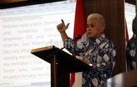 Diskusi tersebut merupakan rangkaian acara dalam rangka perayaan momentum yang menjadi titik awal terjadinya reformasi.