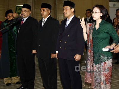 Pelantikan Pejabat Baru KPK