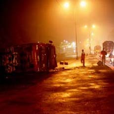 Pertamina Belum Tahu Penyebab dan Kerugian Tanki Terguling di Mojokerto
