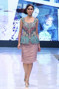 Jakarta, Indonesia - 16 Mei. Elok Regenapi Lets Talk about Princes. Jakarta Fashion & Food Festival 2013 at Grand Ballroom Harris Hotel. Kelapa Gading. 16 Mei 2013. Jakarta. [Foto: Mohammad Abduh/Wolipop]