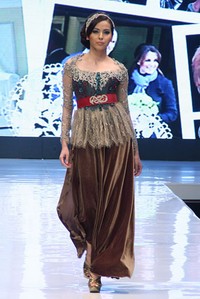 Jakarta, Indonesia - 16 Mei. Elok Regenapi Lets Talk about Princes. Jakarta Fashion & Food Festival 2013 at Grand Ballroom Harris Hotel. Kelapa Gading. 16 Mei 2013. Jakarta. [Foto: Mohammad Abduh/Wolipop]