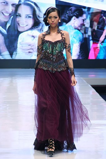 Jakarta, Indonesia - 16 Mei. Elok Regenapi Lets Talk about Princes. Jakarta Fashion & Food Festival 2013 at Grand Ballroom Harris Hotel. Kelapa Gading. 16 Mei 2013. Jakarta. [Foto: Mohammad Abduh/Wolipop]