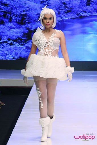 Jakarta, Indonesia - 16 Mei. Jimmy Fei-Fei Crystalistem. Jakarta Fashion & Food Festival 2013 at Grand Ballroom Harris Hotel. Kelapa Gading. 16 Mei 2013. Jakarta. [Foto: Mohammad Abduh/Wolipop]