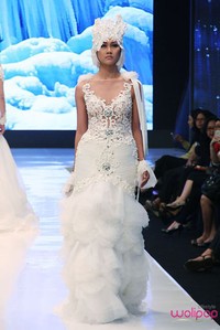 Jakarta, Indonesia - 16 Mei. Jimmy Fei-Fei Crystalistem. Jakarta Fashion & Food Festival 2013 at Grand Ballroom Harris Hotel. Kelapa Gading. 16 Mei 2013. Jakarta. [Foto: Mohammad Abduh/Wolipop]