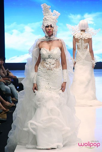 Jakarta, Indonesia - 16 Mei. Jimmy Fei-Fei Crystalistem. Jakarta Fashion & Food Festival 2013 at Grand Ballroom Harris Hotel. Kelapa Gading. 16 Mei 2013. Jakarta. [Foto: Mohammad Abduh/Wolipop]