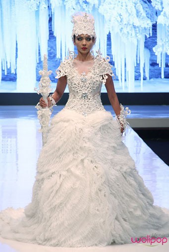 Jakarta, Indonesia - 16 Mei. Jimmy Fei-Fei Crystalistem. Jakarta Fashion & Food Festival 2013 at Grand Ballroom Harris Hotel. Kelapa Gading. 16 Mei 2013. Jakarta. [Foto: Mohammad Abduh/Wolipop]