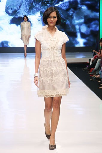 Jakarta, Indonesia - 16 Mei. M by Musa Universal[Poetri]. Jakarta Fashion & Food Festival 2013 at Grand Ballroom Harris Hotel. Kelapa Gading. 16 Mei 2013. Jakarta. [Foto: Mohammad Abduh/Wolipop]