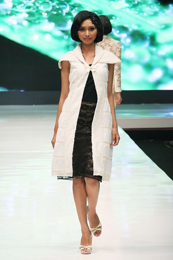 Jakarta, Indonesia - 16 Mei. M by Musa Universal[Poetri]. Jakarta Fashion & Food Festival 2013 at Grand Ballroom Harris Hotel. Kelapa Gading. 16 Mei 2013. Jakarta. [Foto: Mohammad Abduh/Wolipop]