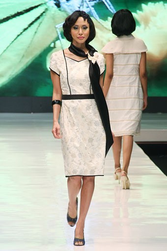 Jakarta, Indonesia - 16 Mei. M by Musa Universal[Poetri]. Jakarta Fashion & Food Festival 2013 at Grand Ballroom Harris Hotel. Kelapa Gading. 16 Mei 2013. Jakarta. [Foto: Mohammad Abduh/Wolipop]