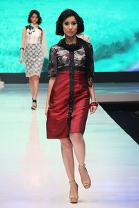 Jakarta, Indonesia - 16 Mei. M by Musa Universal[Poetri]. Jakarta Fashion & Food Festival 2013 at Grand Ballroom Harris Hotel. Kelapa Gading. 16 Mei 2013. Jakarta. [Foto: Mohammad Abduh/Wolipop]