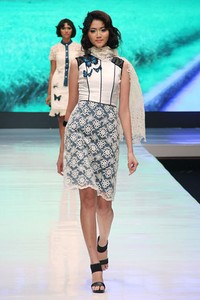 Jakarta, Indonesia - 16 Mei. M by Musa Universal[Poetri]. Jakarta Fashion & Food Festival 2013 at Grand Ballroom Harris Hotel. Kelapa Gading. 16 Mei 2013. Jakarta. [Foto: Mohammad Abduh/Wolipop]