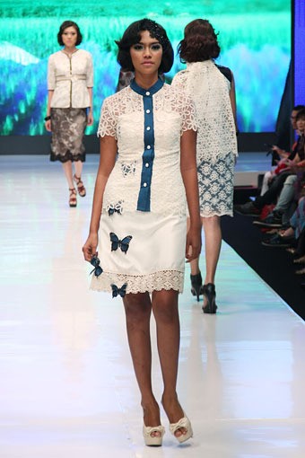 Jakarta, Indonesia - 16 Mei. M by Musa Universal[Poetri]. Jakarta Fashion & Food Festival 2013 at Grand Ballroom Harris Hotel. Kelapa Gading. 16 Mei 2013. Jakarta. [Foto: Mohammad Abduh/Wolipop]