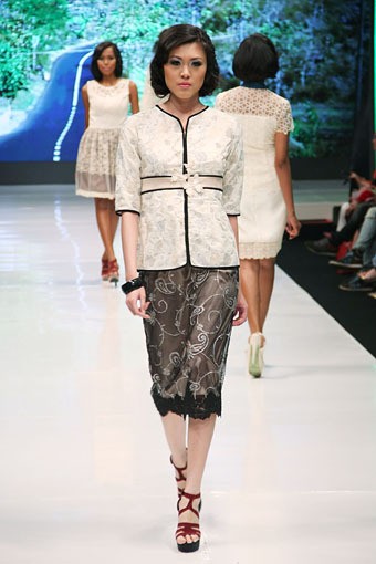 Jakarta, Indonesia - 16 Mei. M by Musa Universal[Poetri]. Jakarta Fashion & Food Festival 2013 at Grand Ballroom Harris Hotel. Kelapa Gading. 16 Mei 2013. Jakarta. [Foto: Mohammad Abduh/Wolipop]