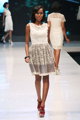 Jakarta, Indonesia - 16 Mei. M by Musa Universal[Poetri]. Jakarta Fashion & Food Festival 2013 at Grand Ballroom Harris Hotel. Kelapa Gading. 16 Mei 2013. Jakarta. [Foto: Mohammad Abduh/Wolipop]