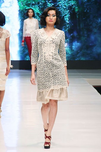 Jakarta, Indonesia - 16 Mei. M by Musa Universal[Poetri]. Jakarta Fashion & Food Festival 2013 at Grand Ballroom Harris Hotel. Kelapa Gading. 16 Mei 2013. Jakarta. [Foto: Mohammad Abduh/Wolipop]