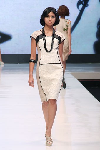 Jakarta, Indonesia - 16 Mei. M by Musa Universal[Poetri]. Jakarta Fashion & Food Festival 2013 at Grand Ballroom Harris Hotel. Kelapa Gading. 16 Mei 2013. Jakarta. [Foto: Mohammad Abduh/Wolipop]