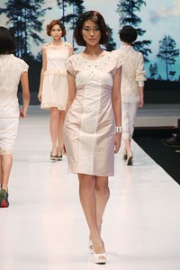 Jakarta, Indonesia - 16 Mei. M by Musa Universal[Poetri]. Jakarta Fashion & Food Festival 2013 at Grand Ballroom Harris Hotel. Kelapa Gading. 16 Mei 2013. Jakarta. [Foto: Mohammad Abduh/Wolipop]