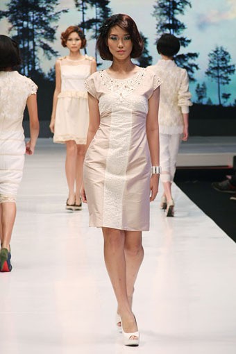 Jakarta, Indonesia - 16 Mei. M by Musa Universal[Poetri]. Jakarta Fashion & Food Festival 2013 at Grand Ballroom Harris Hotel. Kelapa Gading. 16 Mei 2013. Jakarta. [Foto: Mohammad Abduh/Wolipop]