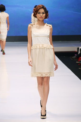 Jakarta, Indonesia - 16 Mei. M by Musa Universal[Poetri]. Jakarta Fashion & Food Festival 2013 at Grand Ballroom Harris Hotel. Kelapa Gading. 16 Mei 2013. Jakarta. [Foto: Mohammad Abduh/Wolipop]