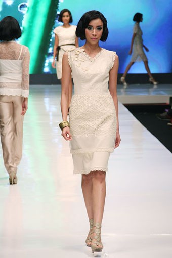 Jakarta, Indonesia - 16 Mei. M by Musa Universal[Poetri]. Jakarta Fashion & Food Festival 2013 at Grand Ballroom Harris Hotel. Kelapa Gading. 16 Mei 2013. Jakarta. [Foto: Mohammad Abduh/Wolipop]