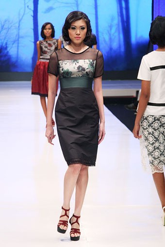 Jakarta, Indonesia - 16 Mei. M by Musa Universal[Poetri]. Jakarta Fashion & Food Festival 2013 at Grand Ballroom Harris Hotel. Kelapa Gading. 16 Mei 2013. Jakarta. [Foto: Mohammad Abduh/Wolipop]