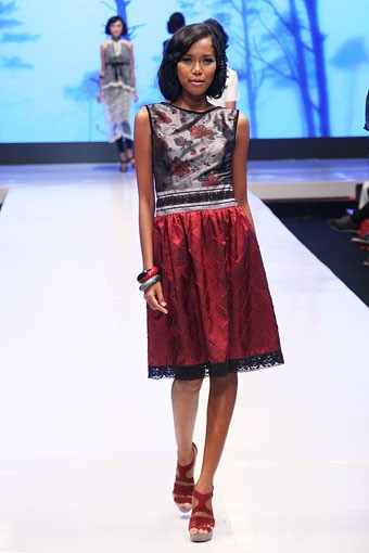 Jakarta, Indonesia - 16 Mei. M by Musa Universal[Poetri]. Jakarta Fashion & Food Festival 2013 at Grand Ballroom Harris Hotel. Kelapa Gading. 16 Mei 2013. Jakarta. [Foto: Mohammad Abduh/Wolipop]