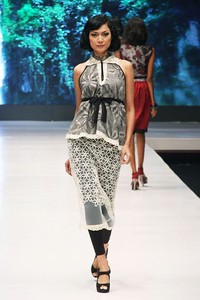 Jakarta, Indonesia - 16 Mei. M by Musa Universal[Poetri]. Jakarta Fashion & Food Festival 2013 at Grand Ballroom Harris Hotel. Kelapa Gading. 16 Mei 2013. Jakarta. [Foto: Mohammad Abduh/Wolipop]