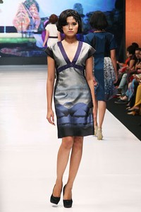 Jakarta, Indonesia - 16 Mei. M by Musa Universal[Poetri]. Jakarta Fashion & Food Festival 2013 at Grand Ballroom Harris Hotel. Kelapa Gading. 16 Mei 2013. Jakarta. [Foto: Mohammad Abduh/Wolipop]