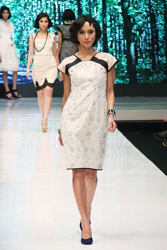 Jakarta, Indonesia - 16 Mei. M by Musa Universal[Poetri]. Jakarta Fashion & Food Festival 2013 at Grand Ballroom Harris Hotel. Kelapa Gading. 16 Mei 2013. Jakarta. [Foto: Mohammad Abduh/Wolipop]