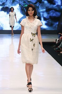 Jakarta, Indonesia - 16 Mei. M by Musa Universal[Poetri]. Jakarta Fashion & Food Festival 2013 at Grand Ballroom Harris Hotel. Kelapa Gading. 16 Mei 2013. Jakarta. [Foto: Mohammad Abduh/Wolipop]