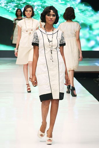 Jakarta, Indonesia - 16 Mei. M by Musa Universal[Poetri]. Jakarta Fashion & Food Festival 2013 at Grand Ballroom Harris Hotel. Kelapa Gading. 16 Mei 2013. Jakarta. [Foto: Mohammad Abduh/Wolipop]