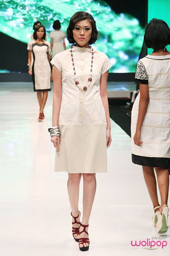 Jakarta, Indonesia - 16 Mei. M by Musa Universal[Poetri]. Jakarta Fashion & Food Festival 2013 at Grand Ballroom Harris Hotel. Kelapa Gading. 16 Mei 2013. Jakarta. [Foto: Mohammad Abduh/Wolipop]