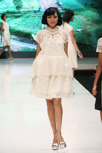 Jakarta, Indonesia - 16 Mei. M by Musa Universal[Poetri]. Jakarta Fashion & Food Festival 2013 at Grand Ballroom Harris Hotel. Kelapa Gading. 16 Mei 2013. Jakarta. [Foto: Mohammad Abduh/Wolipop]