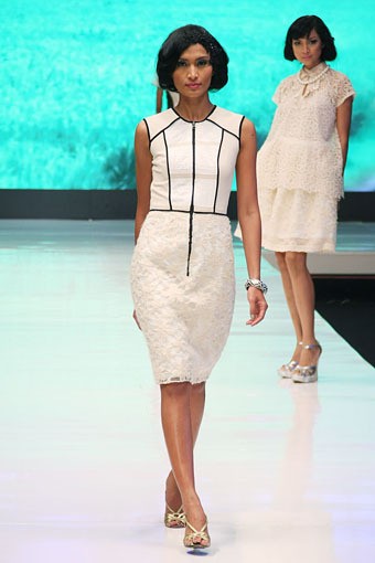 Jakarta, Indonesia - 16 Mei. M by Musa Universal[Poetri]. Jakarta Fashion & Food Festival 2013 at Grand Ballroom Harris Hotel. Kelapa Gading. 16 Mei 2013. Jakarta. [Foto: Mohammad Abduh/Wolipop]