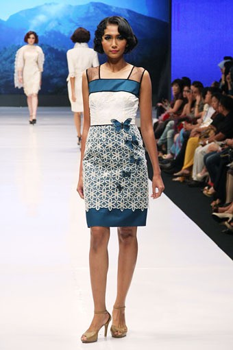 Jakarta, Indonesia - 16 Mei. M by Musa Universal[Poetri]. Jakarta Fashion & Food Festival 2013 at Grand Ballroom Harris Hotel. Kelapa Gading. 16 Mei 2013. Jakarta. [Foto: Mohammad Abduh/Wolipop]