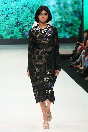 Jakarta, Indonesia - 16 Mei. M by Musa Universal[Poetri]. Jakarta Fashion & Food Festival 2013 at Grand Ballroom Harris Hotel. Kelapa Gading. 16 Mei 2013. Jakarta. [Foto: Mohammad Abduh/Wolipop]