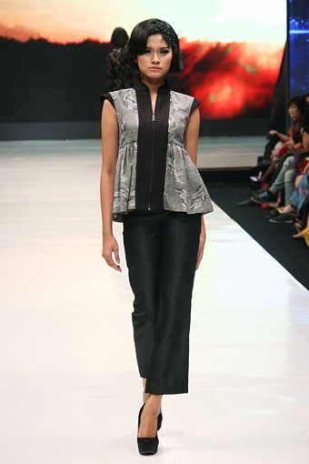 Jakarta, Indonesia - 16 Mei. M by Musa Universal[Poetri]. Jakarta Fashion & Food Festival 2013 at Grand Ballroom Harris Hotel. Kelapa Gading. 16 Mei 2013. Jakarta. [Foto: Mohammad Abduh/Wolipop]