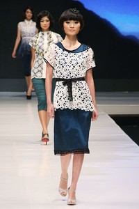 Jakarta, Indonesia - 16 Mei. M by Musa Universal[Poetri]. Jakarta Fashion & Food Festival 2013 at Grand Ballroom Harris Hotel. Kelapa Gading. 16 Mei 2013. Jakarta. [Foto: Mohammad Abduh/Wolipop]