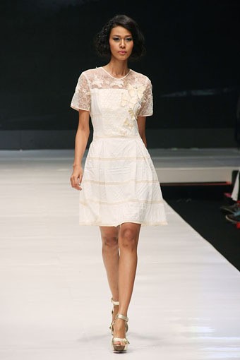 Jakarta, Indonesia - 16 Mei. M by Musa Universal[Poetri]. Jakarta Fashion & Food Festival 2013 at Grand Ballroom Harris Hotel. Kelapa Gading. 16 Mei 2013. Jakarta. [Foto: Mohammad Abduh/Wolipop]