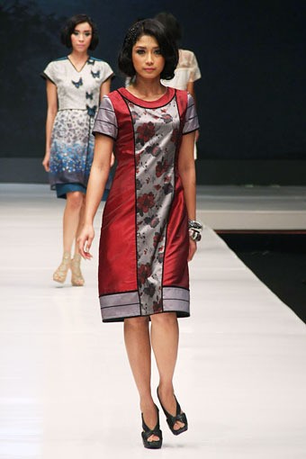 Jakarta, Indonesia - 16 Mei. M by Musa Universal[Poetri]. Jakarta Fashion & Food Festival 2013 at Grand Ballroom Harris Hotel. Kelapa Gading. 16 Mei 2013. Jakarta. [Foto: Mohammad Abduh/Wolipop]