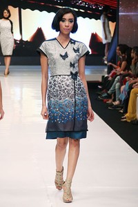 Jakarta, Indonesia - 16 Mei. M by Musa Universal[Poetri]. Jakarta Fashion & Food Festival 2013 at Grand Ballroom Harris Hotel. Kelapa Gading. 16 Mei 2013. Jakarta. [Foto: Mohammad Abduh/Wolipop]