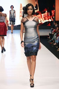 Jakarta, Indonesia - 16 Mei. M by Musa Universal[Poetri]. Jakarta Fashion & Food Festival 2013 at Grand Ballroom Harris Hotel. Kelapa Gading. 16 Mei 2013. Jakarta. [Foto: Mohammad Abduh/Wolipop]