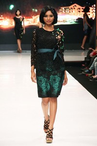 Jakarta, Indonesia - 16 Mei. M by Musa Universal[Poetri]. Jakarta Fashion & Food Festival 2013 at Grand Ballroom Harris Hotel. Kelapa Gading. 16 Mei 2013. Jakarta. [Foto: Mohammad Abduh/Wolipop]