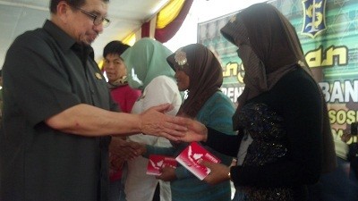 Mensos Salim Semangati PSK Tambak Asri agar Cari Rezeki Halal