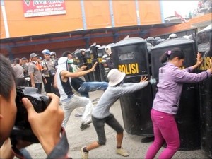 Eksekusi Lahan dan Bangunan di Deli Serdang Berujung Bentrok