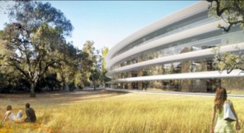 Mendiang Steve Jobs meyakini markas baru Apple akan menjadi kantor terbaik di dunia. Saya pikir para mahasiswa arsitektur akan datang ke sini untuk melihatnya, kata Jobs.