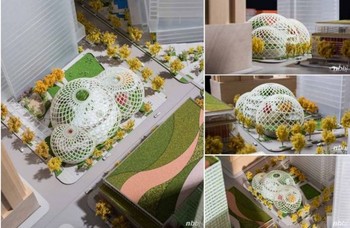 Proposal pembangunan gedung sudah diserahkan ke dewan kota Seattle untuk direview. Ruangannya akan dipakai untuk toko, kantor, kantin, dan sebagainya, semuanya dikelilingi tanaman.